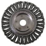 Kartáč drátěný okružní 150 mm copánkový