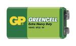 Baterie GP Greencell 6F22 1604G 9 V