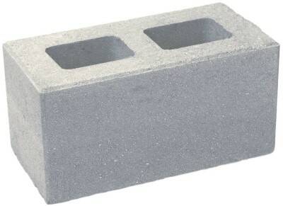 Tvárnice plotová CS BETON Blok 20 hladká šedá – 400 × 200 × 200 mm