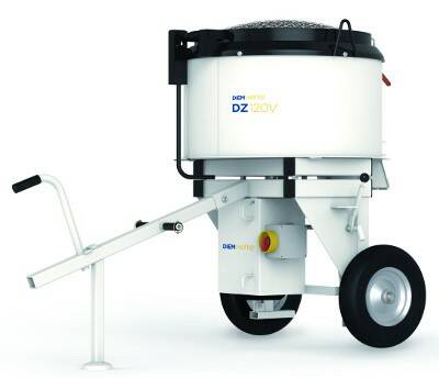 Míchačka stavební s nuceným oběhem Diem DZ 120V  mobilní 400V/4,0 kW
