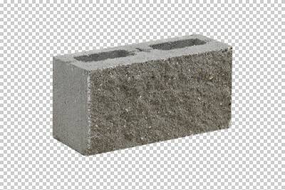 Tvarovka plotová KB BLOK KB 1-15 B přírodní – 195 × 155 × 390 mm