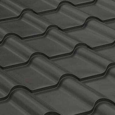 Krytina SATJAM Grande Plus ocel PE25 – grafitová šeď