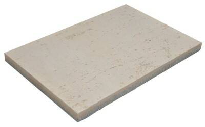 Dlažba plošná PRESBETON Travertin reliéfní pískovcová – 600 × 400 × 40 mm