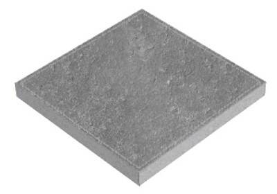 Dlažba betonová PRESBETON plošná hladká SF přírodní – 300 × 300 × 37 mm