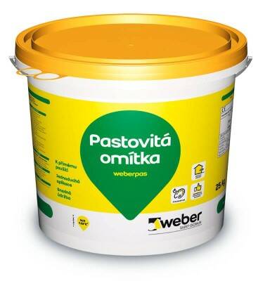 Omítka weber pas extraClean zrnitost 2 mm – 25 kg